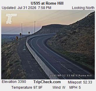 US95 at Rome Hill NB